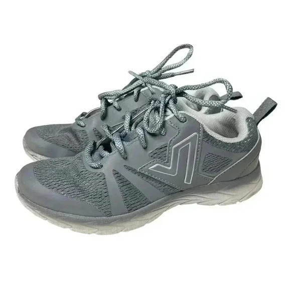 Vionic Brisk Miles Gray Low Top Sneakers Women's 6 - Picture 1 of 11